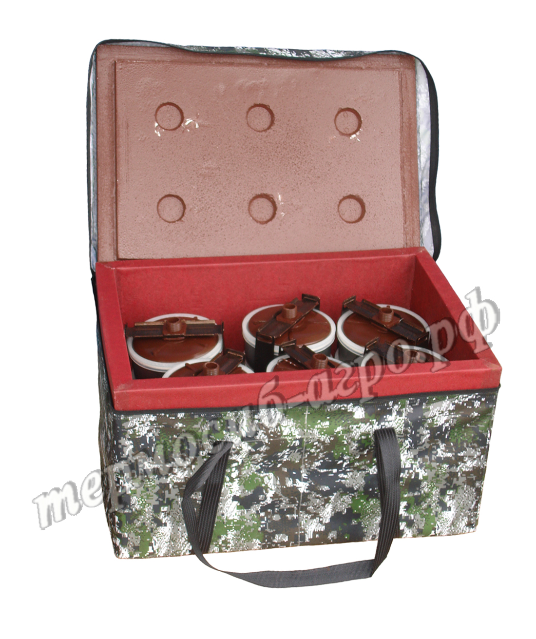 Термос судковый на 6 чел. (нерж.)